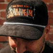Load image into Gallery viewer, Home Sweet Home Black Corduroy Hat w/ Rope