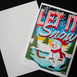 Load image into Gallery viewer, Let It Snow Greeting Card