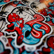 Load image into Gallery viewer, "Surfs Up" die cut sticker