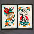 Load image into Gallery viewer, “My Love/Rock Of Ages” 8x10 original paintings