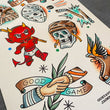 Load image into Gallery viewer, “Good Game Flash Sheet” 11x14 original painting