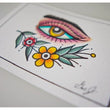 Load image into Gallery viewer, “Beauty In The Eye” 5x7 original painting