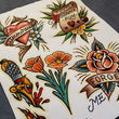 Load image into Gallery viewer, “You’re Gonna Run Flash Sheet” 9.5x12original paintings