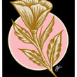 Load image into Gallery viewer, Golden State Flower (Mid Century Color Ways) 8.5x11 inch print