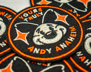 Andy Anaheim "Yours Truly"  Felt Patch