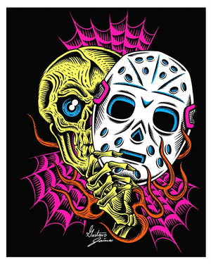 Behind The Mask  12x16