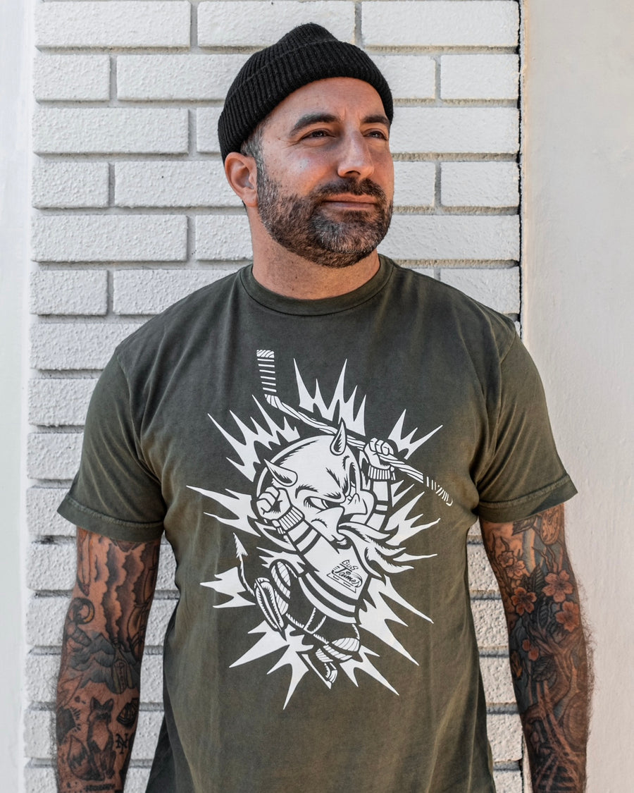 Fury T-Shirt (VINTAGE OLIVE GREEN)