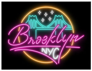 “Brooklyn Neon” 8.5x11 inch print
