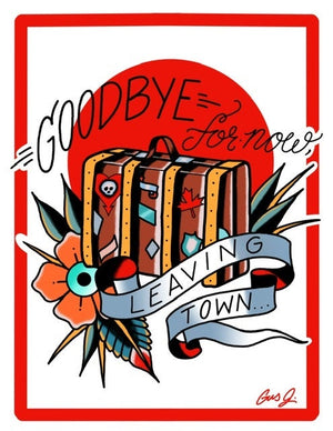 “Goodbye For Now” 8.5x11 inch print